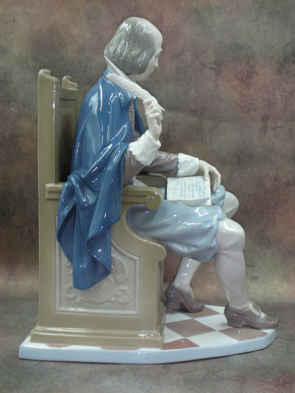 Статуэтка. Фарфор. Шекспир. Lladro. Испания