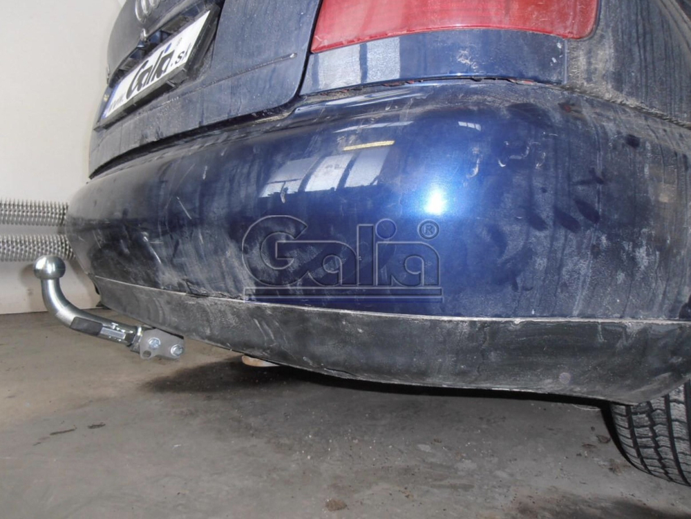 Фаркоп оцинкованный Galia A035A для Audi A4 седан/универсал 1994-2000(паспорт и сертификат в комплекте)(без электрики)