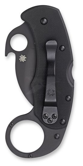 Складной нож Spyderco Karahawk 170GBBKP c клинком из стали VG-10, рукоять G10