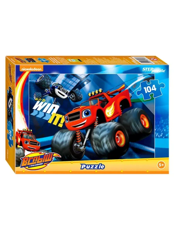 Пазл для детей 4 5 6 7 лет Вспыш 104 элемента