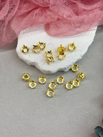 Оправа #4470 Cushion 8 мм Золото