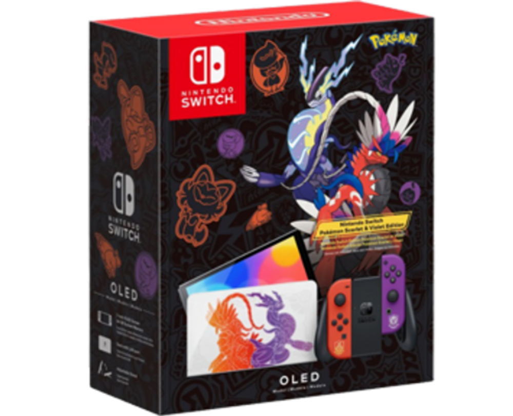 Nintendo Switch OLED Pokemon Scarlet & Violet  (64Gb) NeW