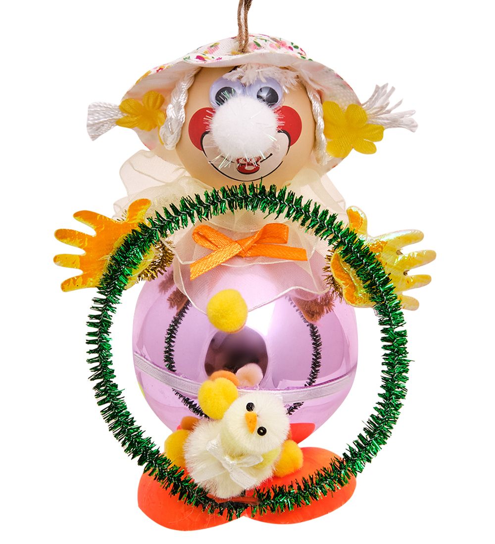 Элита НФ-210/2 Фигурка «Клоун с обручем» ёлочное украшение