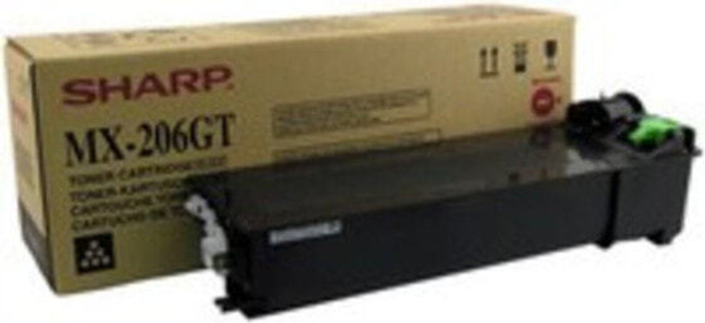 Sharp MX206GT тонерный картридж Подлинный Черный 1 шт