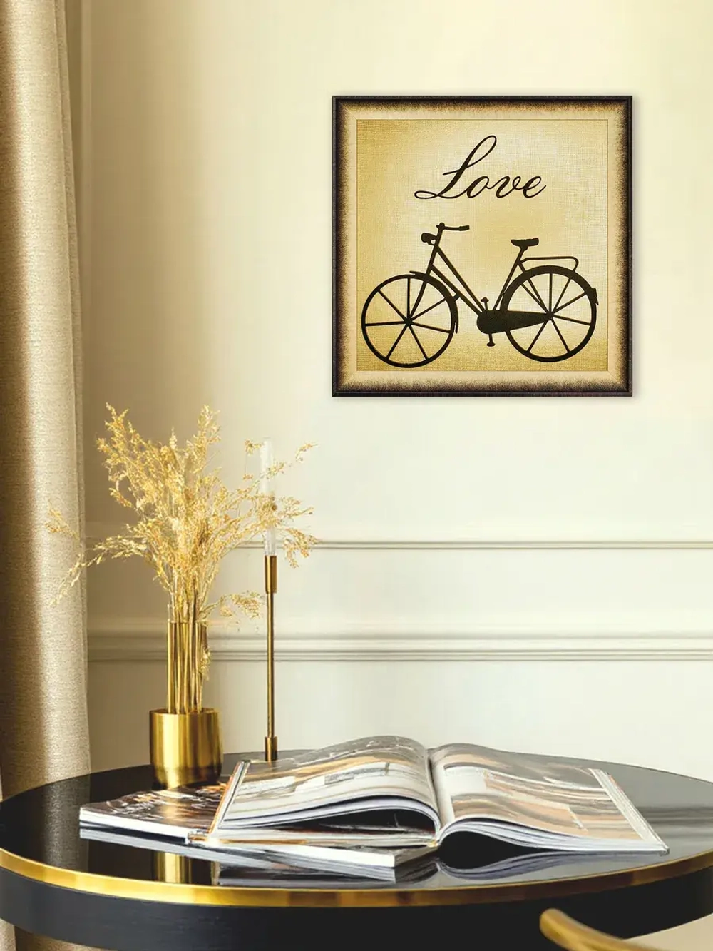 Панно на стену для интерьера 35*35 см