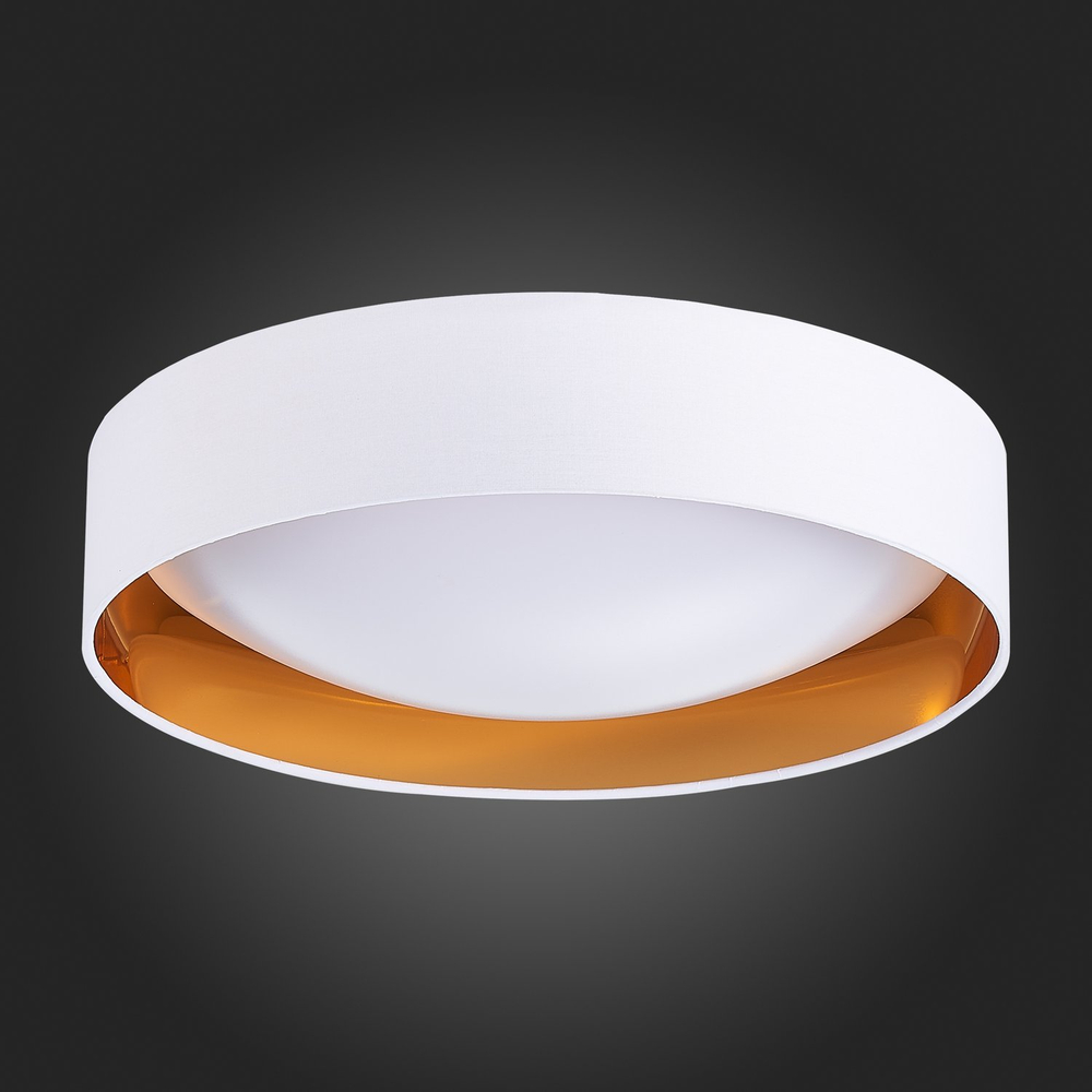 SLE201122-01 Светильник потолочный Белый, Золото/Белый LED 1*24W 4000K