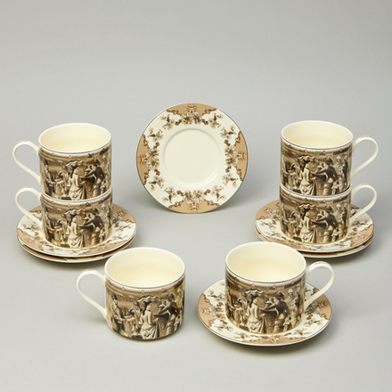 ЧАЙНЫЙ НАБОР LEFARD "RENDEZVOUS" НА 6 ПЕР. 12 ПР. 350 МЛ