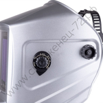 Маска сварщика GEFEST серебро  (ф-р 9700V, пр-во FoxWeld/КНР) без коробки