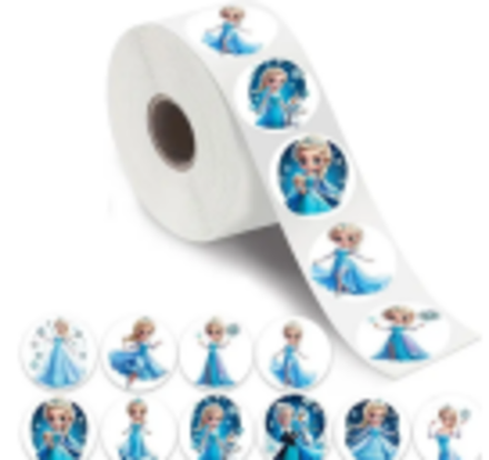 Ленточные стикеры "Фрозен" (121)10
