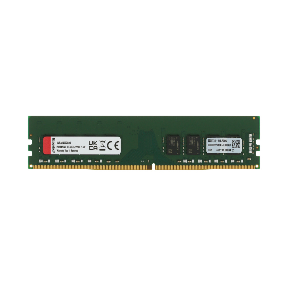 Комплект модулей памяти Kingston KVR32N22D8/16WP DDR4 16GB (Kit 2x8GB) 3200MHz