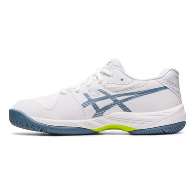 Детские теннисные кроссовки ASICS Gel-Game 9 GS All Court Shoe Kids - White, Dark Blue