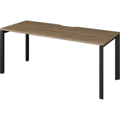 Стол на металлокаркасе НТМП.П-160  1600x730x750 Аргентум-МП