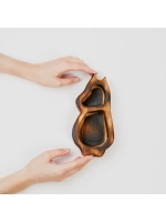 Менажница "Муми-тролли" из Сибирского кедра