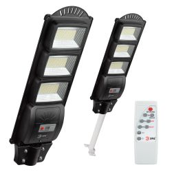 ЭРА Консольный светильник на солн. бат.,SMD, с кронштейном,60W,с датч. движ.,ПДУ,1000lm, 5000К, IP65