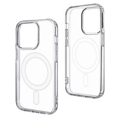 Силиконовый чехол с магнитом (MagSafe) Clear Case для iPhone 14 Pro (Прозрачный)
