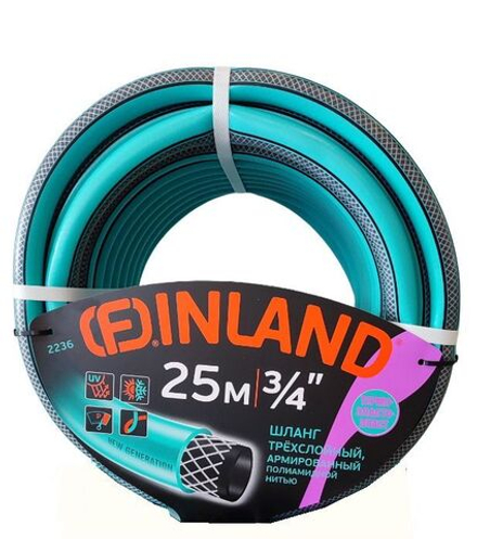 Шланг поливочный Finland Aqua 3/4" 25м
