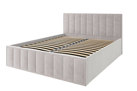 Лана (ДСВ) Кровать двуспальная интерьерная с подъемным механизмом 1400/1600/1800мм