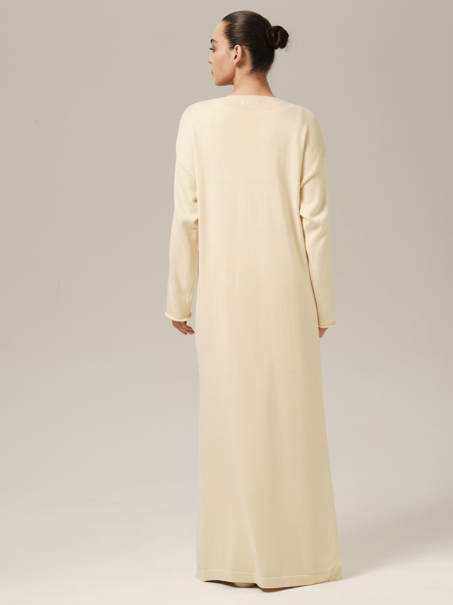 C0385-01 молочный L-XL/164 Кардиган dbr