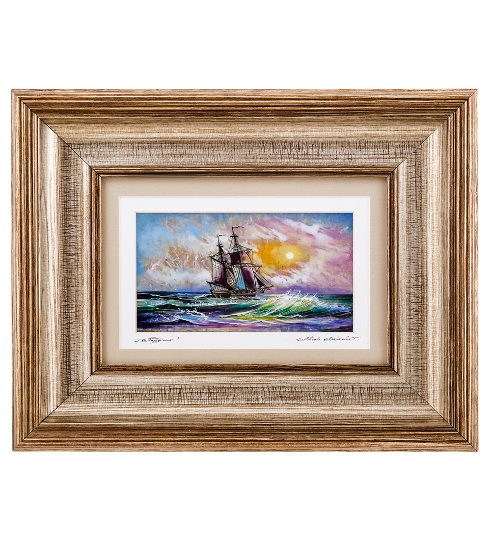 Народные промыслы ШК-55/208-01 Панно «Парусник»