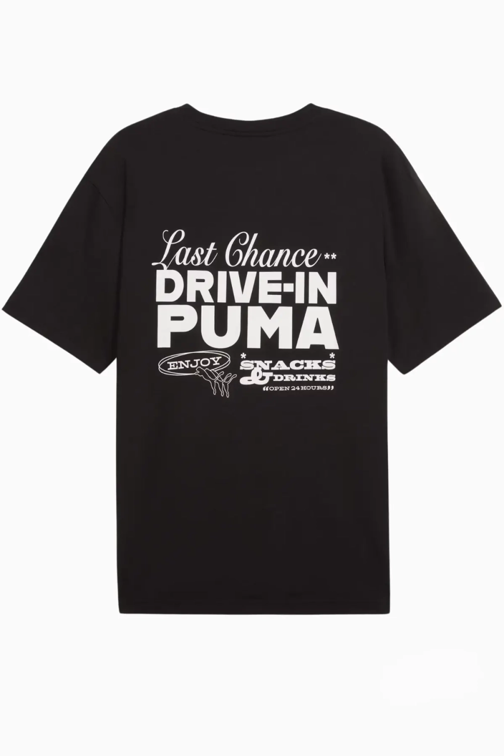 Футболка Puma Graphics Drive-In Tee - черный