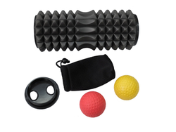 Ролик для МФР с сильным протектором SPIKE с набором мячей