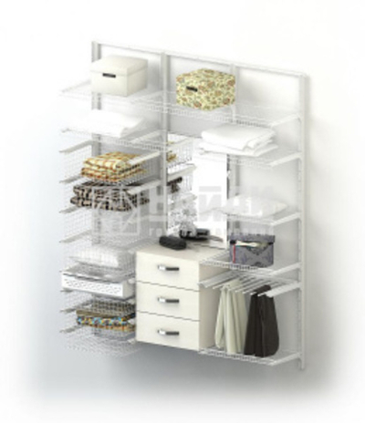 Интерьерное решение для спальни 2 Металлик серебристый