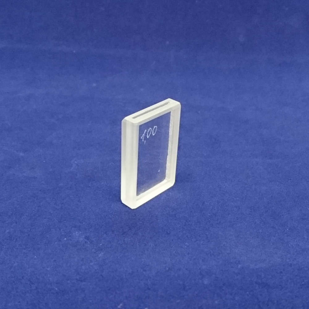 Кювета l= 1мм, V=0,5 мл, кварц, (КФК,КФО,ФЭК), 1шт.