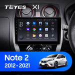 Teyes X1 10" для Nissan Note 2012-2021