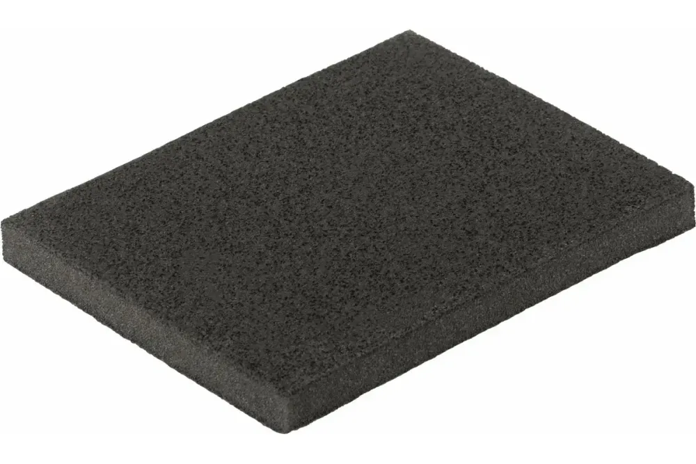 38384м Губка шлифовальная алюминий-оксидная, 125х100х10 мм, Р120