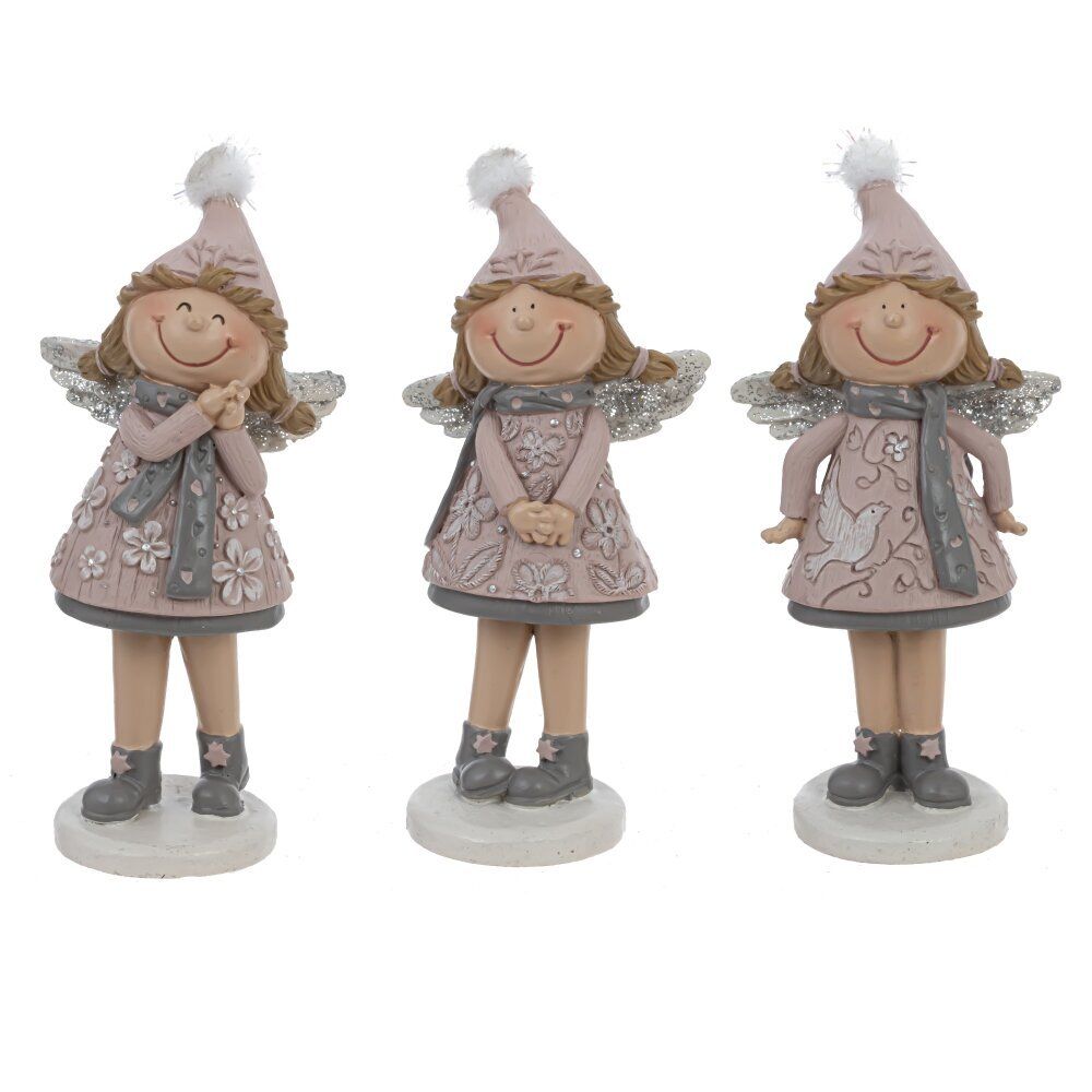 GAEM Фигурка декоративная "Девочка-Ангел", L5 W3,5 H10,5 см, 3в.