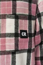 Рубашка Codered Harbor Wide Экрю/Розовый/Черный