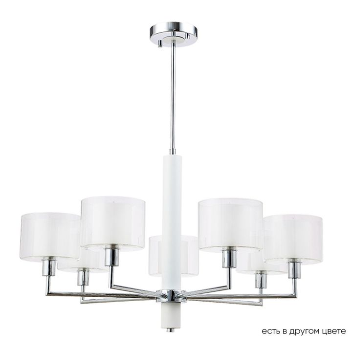 Подвесная люстра Crystal Lux Maestro SP-PL7 Chrome