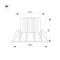Встраиваемый светодиодный светильник Arlight MS-Atoll-Built-R86-10W Warm3000 044593