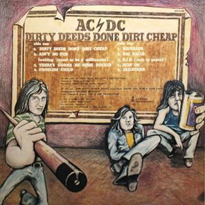 AC/DC / Dirty Deeds Done Dirt Cheap (LP)