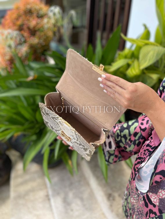 Сумка из кожи питона BG-432