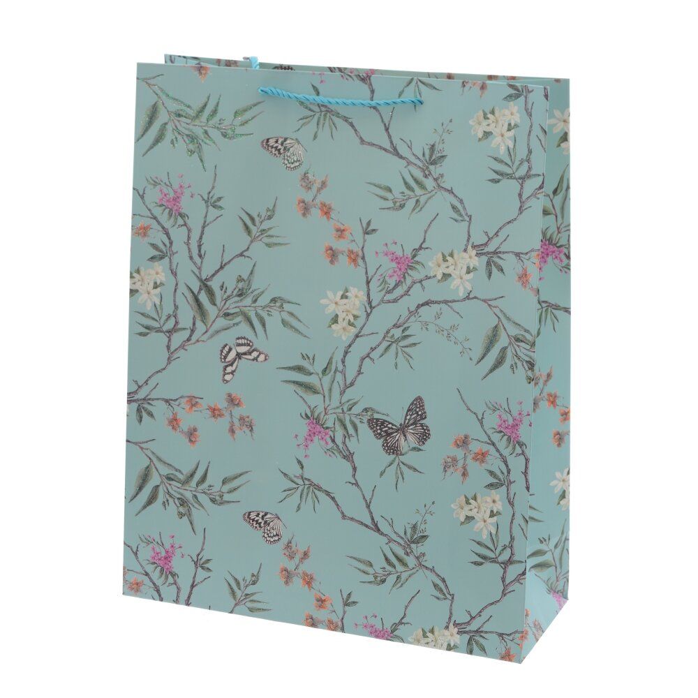 GAEM Пакет подарочный L (бумага 210г/м2, блок микс 12шт), L31 W12 H40 см, 4в.