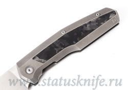Нож CKF/Philippe Jourget FIF18 Ti CF 2025 (M398, карбоновая вставка)фотография - 3