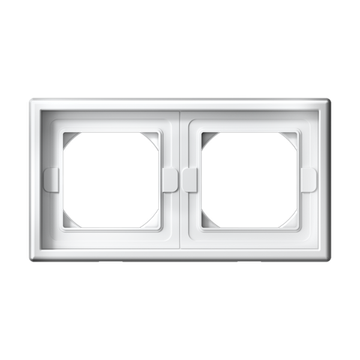 Рамка 2-м ArtGallery IP44 бел. SE GAL440102