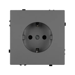 Механизм электрической розетки SCT-NOBE-MEU1-SFPL-GR (230V, 16A) (Arlight, -) 054279