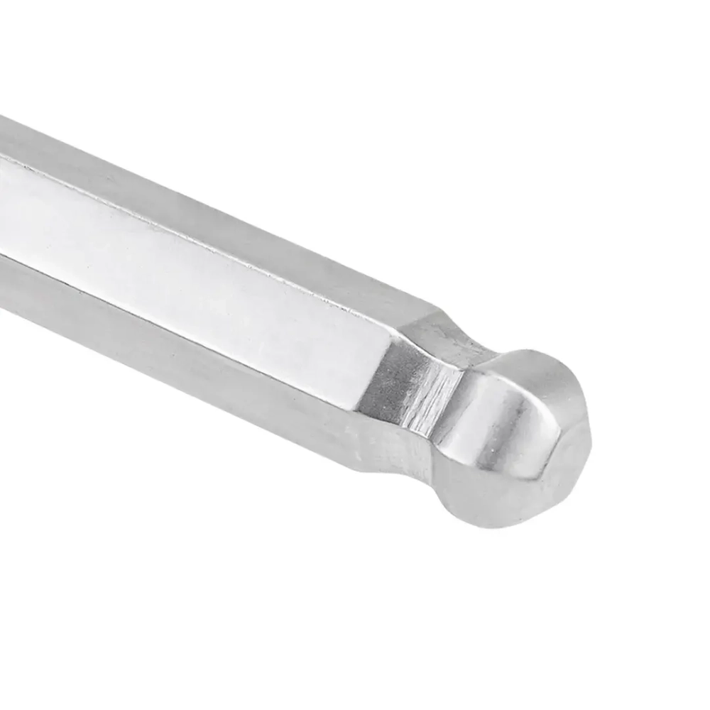 Набор ключей 6-гранных Т-образных(2, 2.5, 3, 4, 4.5, 5, 5.5, 6, 8, 10), в металлическом держателе 10пр. Forsage F-2107