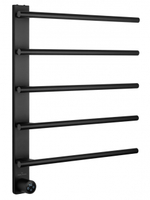 Полотенцесушитель электрический WONZON & WOGHAND NÜRNBERG, Черный матовый (WW-AL345-MB)