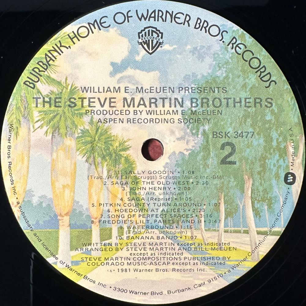 Steve Martin – The Steve Martin Brothers (США 1981г.)