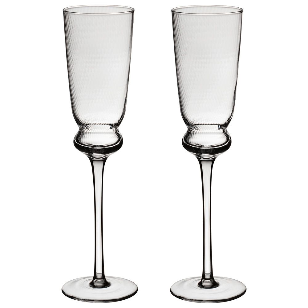 НАБОР БОКАЛОВ ДЛЯ ШАМПАНСКОГО "TWIST & SHINE", 2 ШТ/210 МЛ