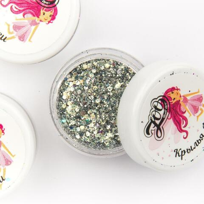 1403 Шестигранники микс "Крылья феи" 2 г, ZOO NAIL ART