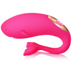 Виброяйцо с пультом ДУ Shark Vibrating Egg (Цвет: розовый)