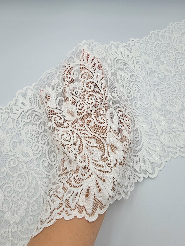 Кружево эластичное экрю К688