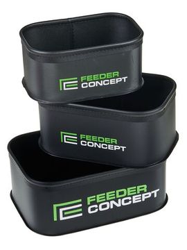 Емкости для прикормки и насадки Feeder Concept EVA 3шт. набор 270х170х100