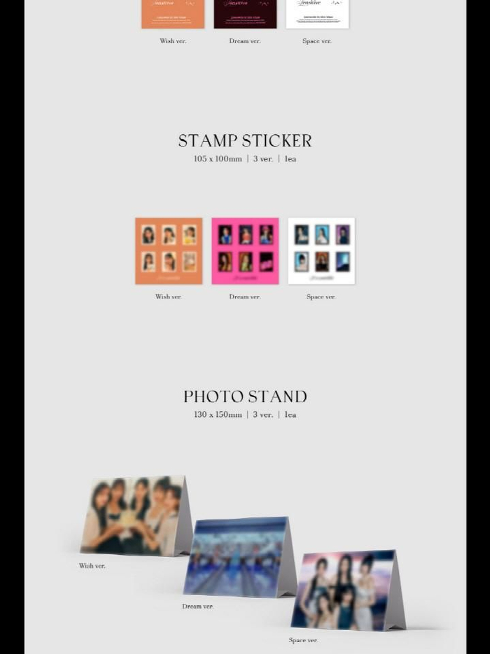 Альбом LOOSSEMBLE - LOOSSEMBLE 1st Mini Album 3 Version SET