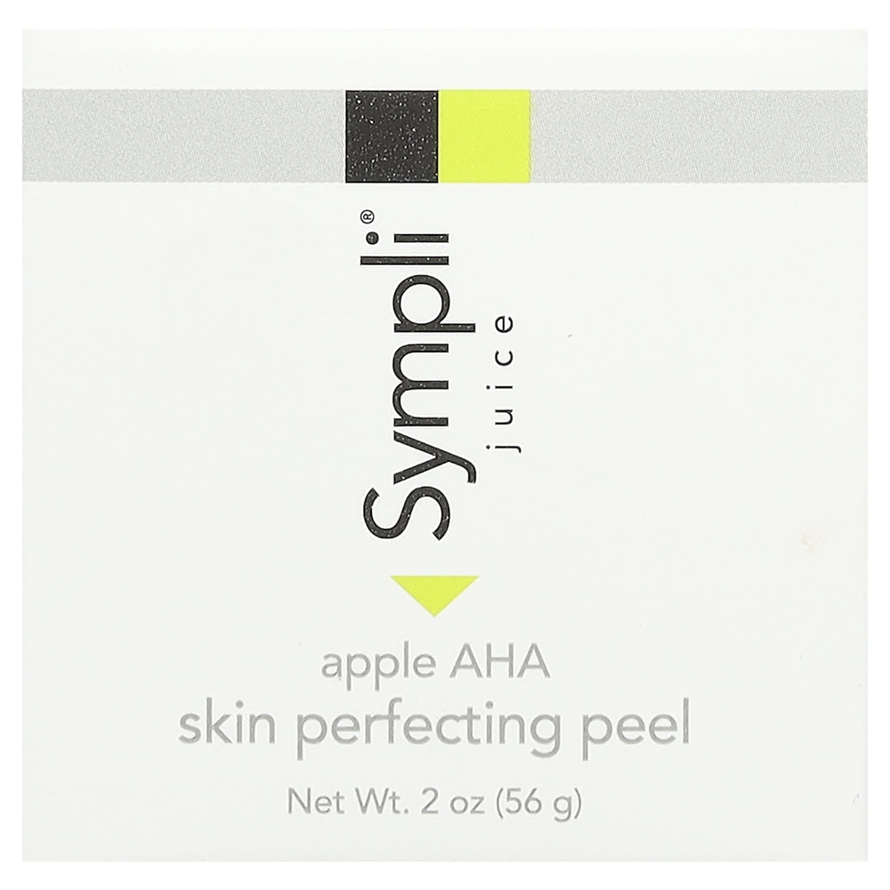 Sympli Beautiful, Juice, пилинг для улучшения состояния кожи с яблочным соком и АГК, 56 г (2 унции)