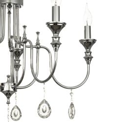 Citilux Рига CL437151 Люстра подвесная Хром